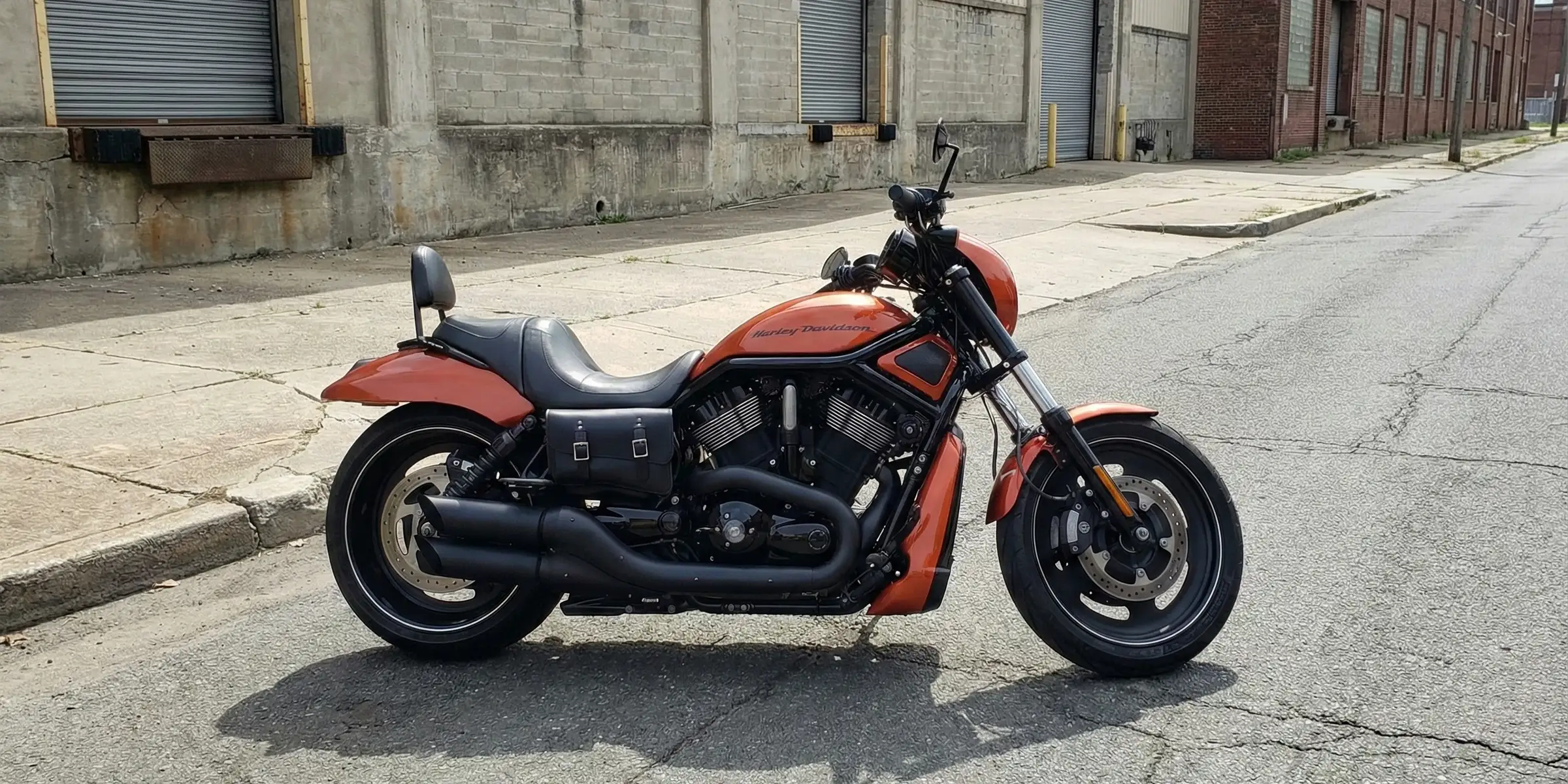 HD® V-Rod Solo-Rahmentasche für die rechte Seite – VFR01